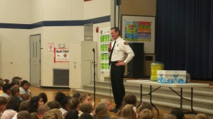 "It takes a lot of courage to be a firefighter." Not just the 'hero' kind, but the courage to believe in yourself." Chief Bryan Collins, Spokane Valley Fire Department.